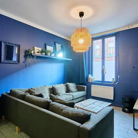 Apartment La Maison Corneille - Grande Maison 4 Avec Terrasse - Proche Lille - Parking Gratuit - Sejours Familiales Et Professionnels