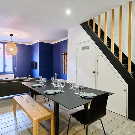 Apartment La Maison Corneille - Grande Maison 4 Avec Terrasse - Proche Lille - Parking Gratuit - Sejours Familiales Et Professionnels Croix