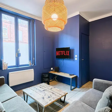 Apartment La Maison Corneille - Grande Maison 4 Avec Terrasse - Proche Lille - Parking Gratuit - Sejours Familiales Et Professionnels Croix
