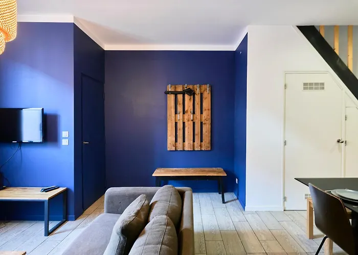 Appartement La Maison Corneille - Grande Maison 4 Avec Terrasse - Proche Lille - Parking Gratuit - Sejours Familiales Et Professionnels Croix