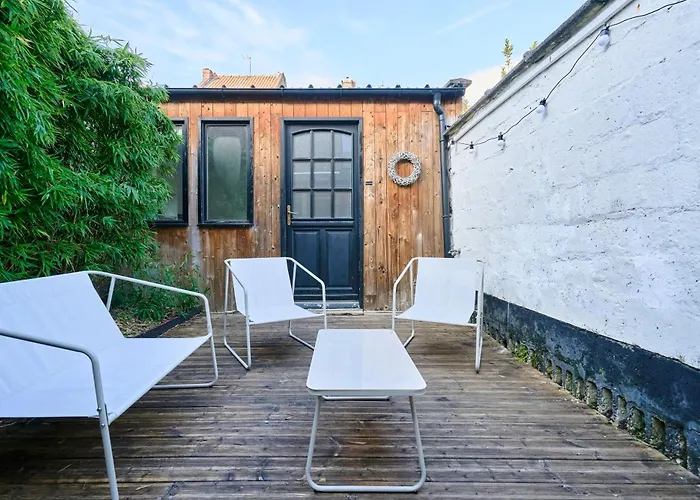 Appartement La Maison Corneille - Grande Maison 4 Avec Terrasse - Proche Lille - Parking Gratuit - Sejours Familiales Et Professionnels *