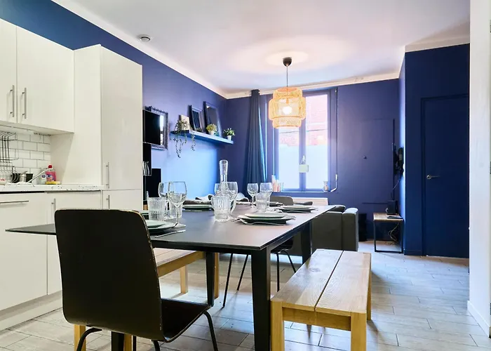 La Maison Corneille - Grande Maison 4 Avec Terrasse - Proche Lille - Parking Gratuit - Sejours Familiales Et Professionnels Appartement